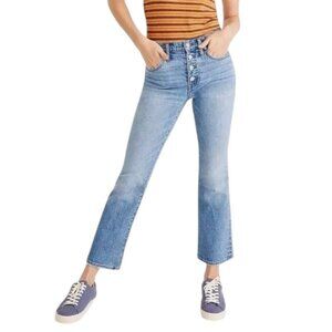 Madewell Cali Demi Boot Cropped Jeans